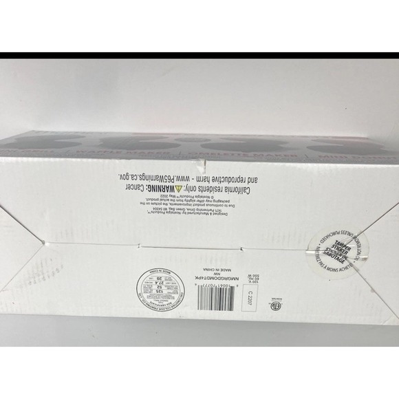 NIB MyMini 4-in-1 Appliance Set – Mini Grill, Waffle Maker, Omelette & Donut Mak - Picture 4 of 6